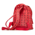MCM B MCM Red Coated Canvas Fabric Mini Visetos Stark Backpack Korea, South