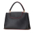 Louis Vuitton AB Louis Vuitton Black with Red Calf Leather Taurillon Capucines MM France