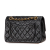Chanel B Chanel Black Lambskin Leather Leather Small Classic Lambskin Double Flap France