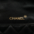 Chanel B Chanel Black Satin Fabric CC Quilted Bijoux Chain Single Flap France