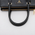 Prada Galleria Medium Saffiano Lux Leather 3-Ways Tote Handbag Black