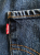 Levi's Jean court et large