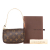 Louis Vuitton AB Louis Vuitton Brown Monogram Canvas Fabric Monogram Mini Pochette Accessoires France
