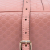 Gucci B Gucci Pink Calf Leather Mini Microguccissima Dome Satchel Italy