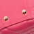 Christian Dior B Dior Pink Dark Pink Lambskin Leather Leather Mini Lambskin Cannage Lady Dior Italy