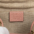 Gucci B Gucci Brown Beige with Pink Canvas Fabric GG Bree Crossbody Italy