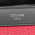 Celine B Celine Red with Multi Calf Leather Nano Tricolor Luggage Tote Italy