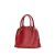 Gucci B Gucci Red Calf Leather Mini Microguccissima Dome Satchel Italy