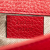 Gucci B Gucci Red Calf Leather Small Dollar skin Interlocking G Crossbody Italy