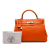 Hermès B Hermès Orange Calf Leather Swift Kelly II Retourne 35 France