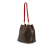 Louis Vuitton B Louis Vuitton Brown with Red Monogram Canvas Canvas Monogram Neonoe MM France