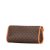Celine B Celine Brown Coated Canvas Fabric Macadam Clutch Italy