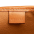 Celine B Celine Brown Coated Canvas Fabric Macadam Clutch Italy