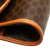 Celine B Celine Brown Coated Canvas Fabric Macadam Clutch Italy