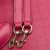 Gucci B Gucci Pink Dark Pink Calf Leather Diamante Bright Satchel Italy