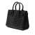 Saint Laurent B Saint Laurent Black Calf Leather Nano Studded Sac de Jour Satchel Italy