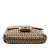 Fendi B Fendi Brown Beige Canvas Fabric Zucchino Crossbody Italy