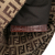 Fendi B Fendi Brown Beige Canvas Fabric Zucchino Crossbody Italy