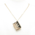 Chanel B Chanel Gold Gold Plated Metal Enamel CC Lion Book Locket Pendant Necklace Italy