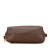 Celine B Celine Brown Coated Canvas Fabric Macadam Clutch Italy