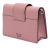 Prada B Prada Pink Calf Leather City Plex Ribbon Crossbody Italy