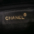 Chanel B Chanel Black Velvet Fabric CC Quilted Flap Italy