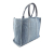 Balenciaga B Balenciaga Blue Denim Denim Fabric Medium Hardware Tote Italy