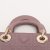 Christian Dior Lady Dior Small Lambskin Leather My ABCDior Cannage Tote Handbag Dust Pink
