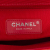 Chanel B Chanel Red Calf Leather CC Quilted Crumpled skin and Grosgrain Flap Italy