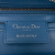 Christian Dior B Dior Blue Lambskin Leather Leather Medium Lambskin Cannage Lady Dior Italy