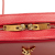 Saint Laurent AB Saint Laurent Red Calf Leather Small Grain De Poudre Classic Monogram Camera Bag Italy