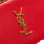 Saint Laurent AB Saint Laurent Red Calf Leather Small Grain De Poudre Classic Monogram Camera Bag Italy