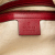Gucci B Gucci Red Dark Red Calf Leather Small Grained skin Miss GG Satchel Italy