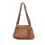 Bottega Veneta B Bottega Veneta Brown Nappa Leather Leather Nappa Intrecciato Shoulder Bag Italy