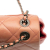 Chanel Pink Paris Salzburg Mini Quilted Glazed Calfskin and Felt Edelweiss Flower CC Flap Italy