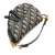 Christian Dior B Dior Blue Navy Canvas Fabric Mini Oblique Saddle Bag Italy