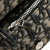 Christian Dior AB Dior Blue Canvas Fabric Oblique Saddle Crossbody Italy