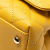 Chanel B Chanel Yellow Mustard Caviar Leather Leather Extra Mini Quilted Caviar Coco Top Handle Bag Italy