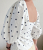 Maje Weisse Bluse mit dots