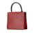 Loewe B LOEWE Red Calf Leather Textured Barcelona Handbag Italy