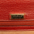 Loewe B LOEWE Red Calf Leather Textured Barcelona Handbag Italy