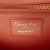 Christian Dior B Dior Orange Calf Leather 30 Montaigne Flap Italy