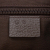 Gucci B Gucci Brown Beige Coated Canvas Fabric GG Crystal Flat Messenger Bag Italy