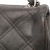 Chanel B Chanel Gray Dark Gray Calf Leather Small Diamond Embossed skin New Chic Flap Italy