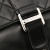 Chanel AB Chanel Black Lambskin Leather Leather CC Quilted Lambskin Grip Clutch Italy