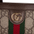 Gucci AB Gucci Brown Beige Coated Canvas Fabric Mini GG Supreme Ophidia Web Satchel Italy