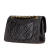 Chanel Classic Double Flap Small Matelassè Lambskin Flap Shoulder Bag Black