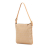 Fendi B Fendi Brown Beige Canvas Fabric Zucchino Shoulder Bag Italy
