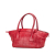 Chanel B Chanel Red Lambskin Leather Leather Lambskin Square Stitched Lax Handbag Italy