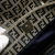 Fendi B Fendi Gray Canvas Fabric Small Zucchino Twins Tote Italy